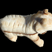 Chocolate Calcite hand-carved Wolf 572g Rocks and Things