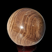 Chocolate Calcite sphere 52mm 185g Rocks and Things Store