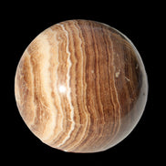 Chocolate Calcite sphere 52mm 185g Rocks and Things Store