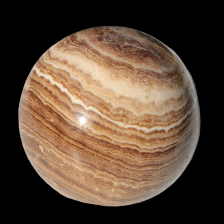 Chocolate Calcite sphere 52mm 185g Rocks and Things Store