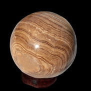 Chocolate Calcite sphere 52mm 185g Rocks and Things Store