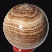 Chocolate Calcite sphere 52mm 185g Rocks and Things Store