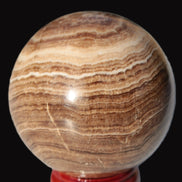 Chocolate Calcite sphere 52mm 185g Rocks and Things Store