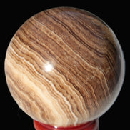 Chocolate Calcite sphere 52mm 185g Rocks and Things Store