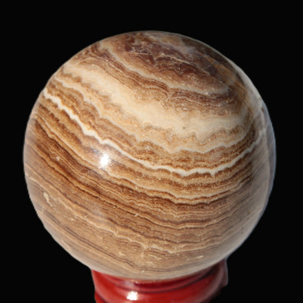 Chocolate Calcite sphere 52mm 185g Rocks and Things Store