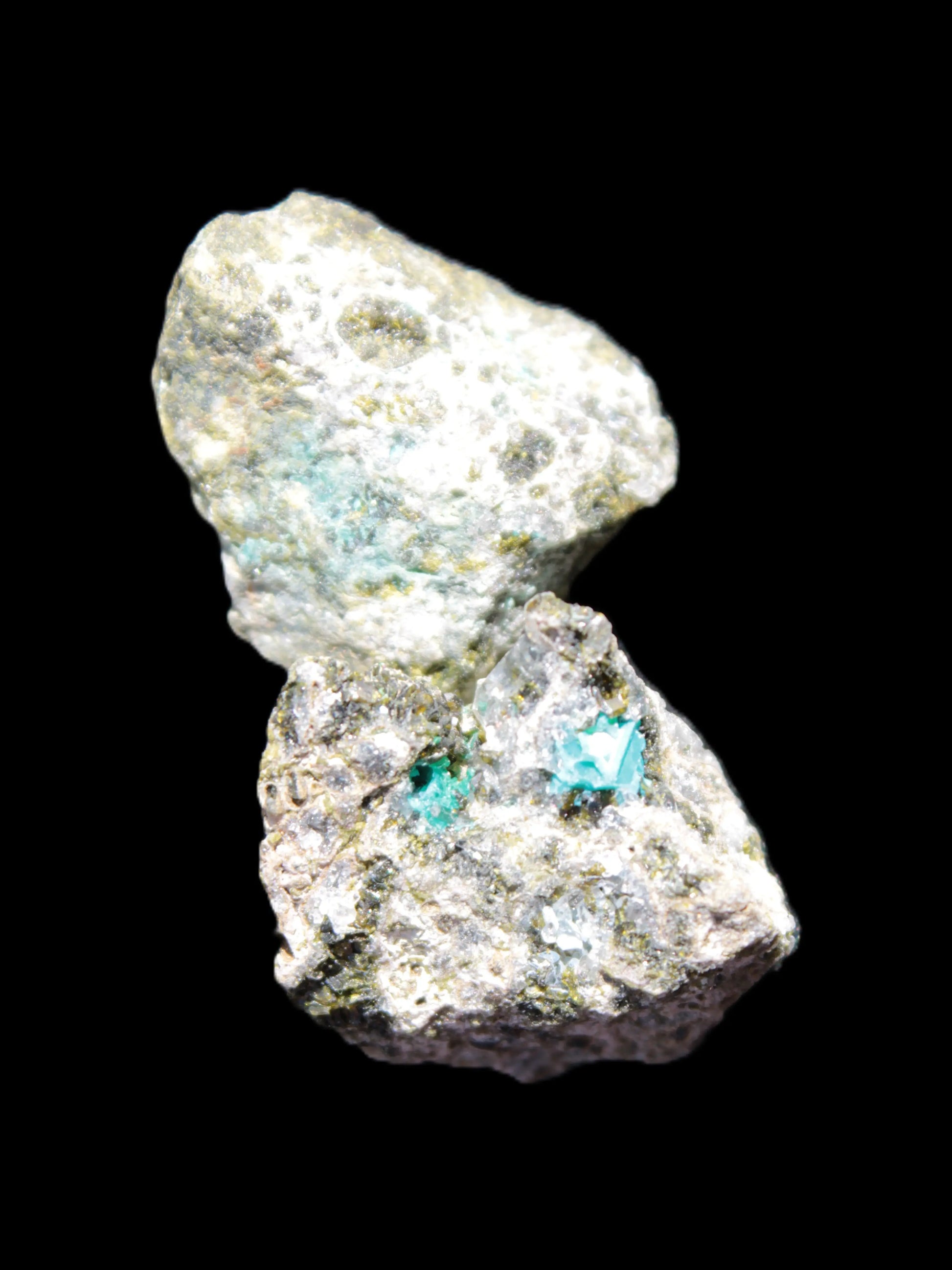 Chrysocolla with Epidote 3 stones 24-25g Rocks and Things Store