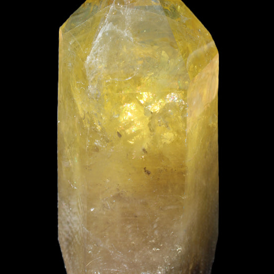 Citrine obelisk 3160g in sunlight - Rocks and Things Store