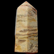 Claybank Agate Marquise wand 59g - Rocks and Things Store