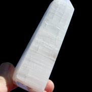 Clear Calcite crystal obelisk 161g Rocks and Things