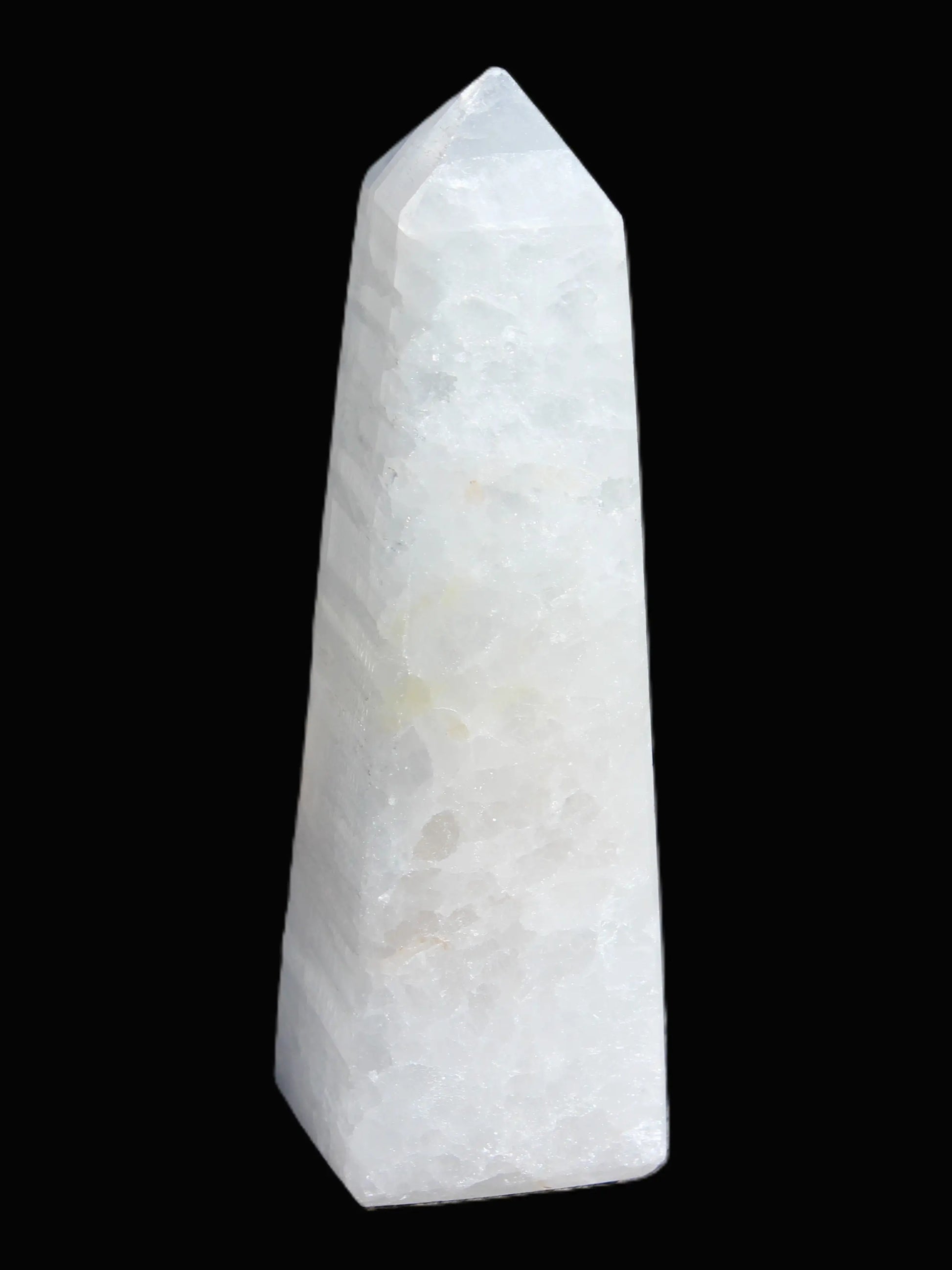 Clear Calcite crystal obelisk 161g Rocks and Things