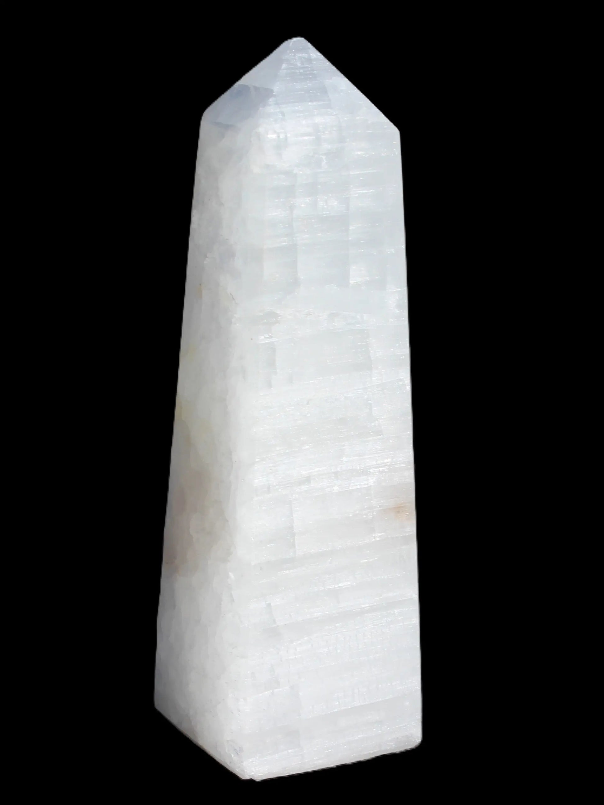 Clear Calcite crystal obelisk 161g Rocks and Things