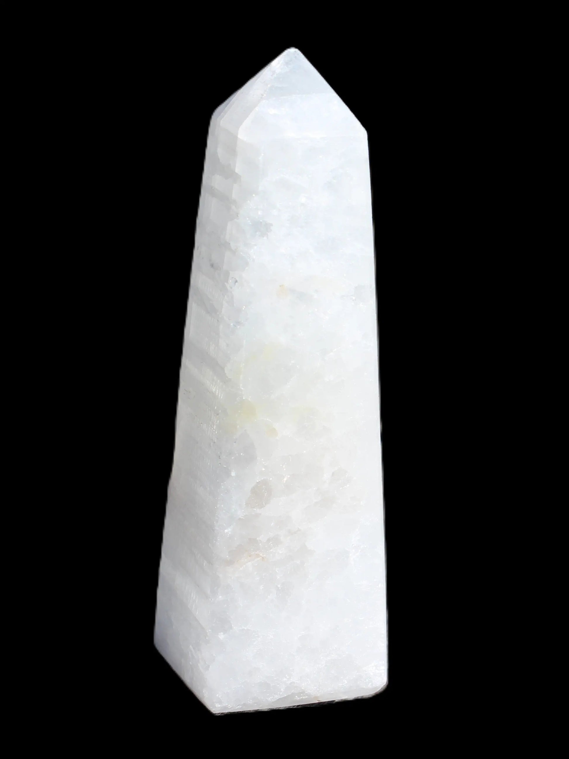 Clear Calcite crystal obelisk 161g Rocks and Things