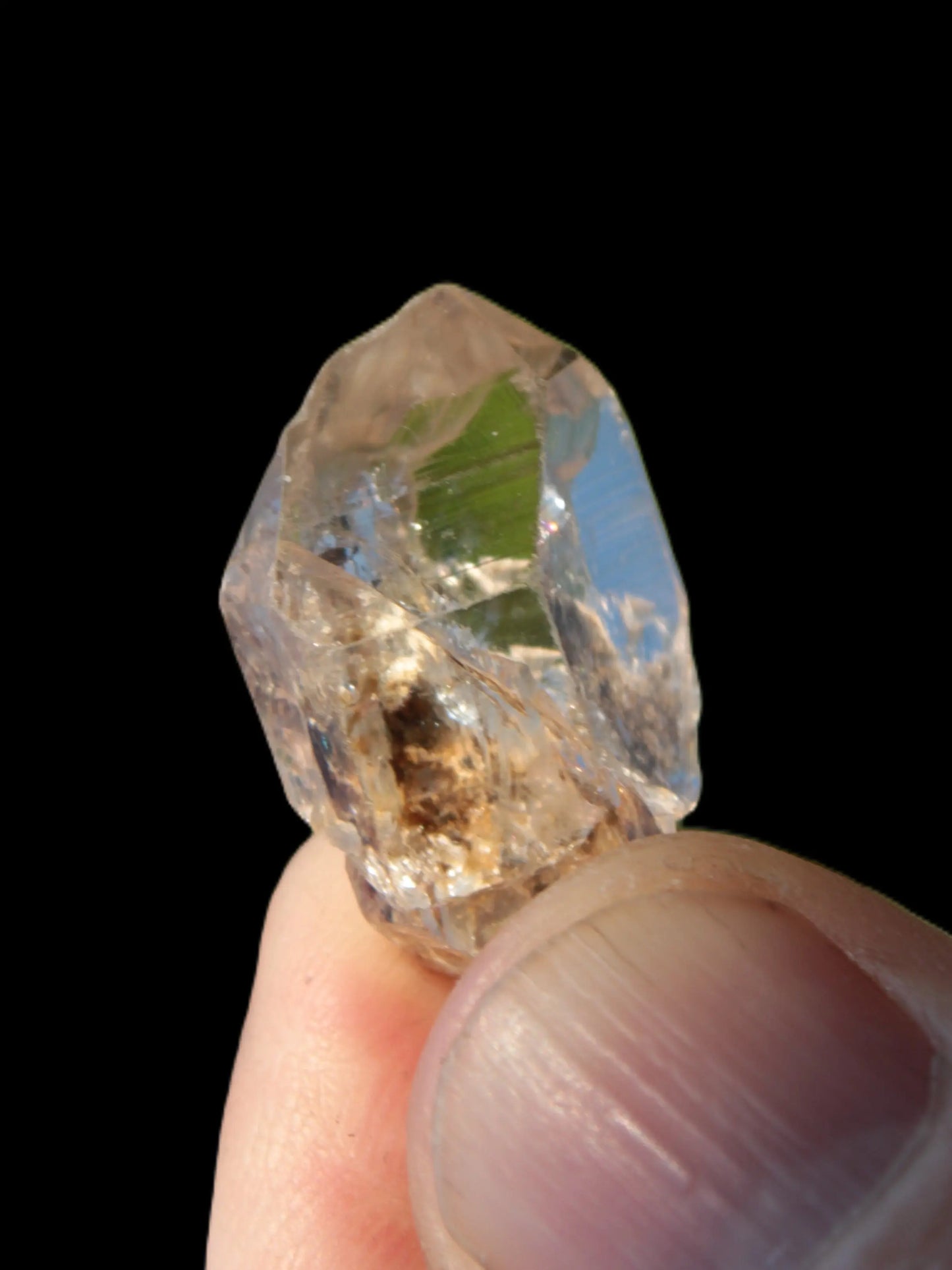 Clear Quartz Rainbow crystal from Skardu, Pakistan 23.9ct 4.8g Rocks and Things