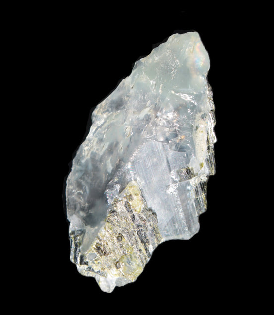 Clear Quartz with Green Tourmaline 34.8g Rocks and Things