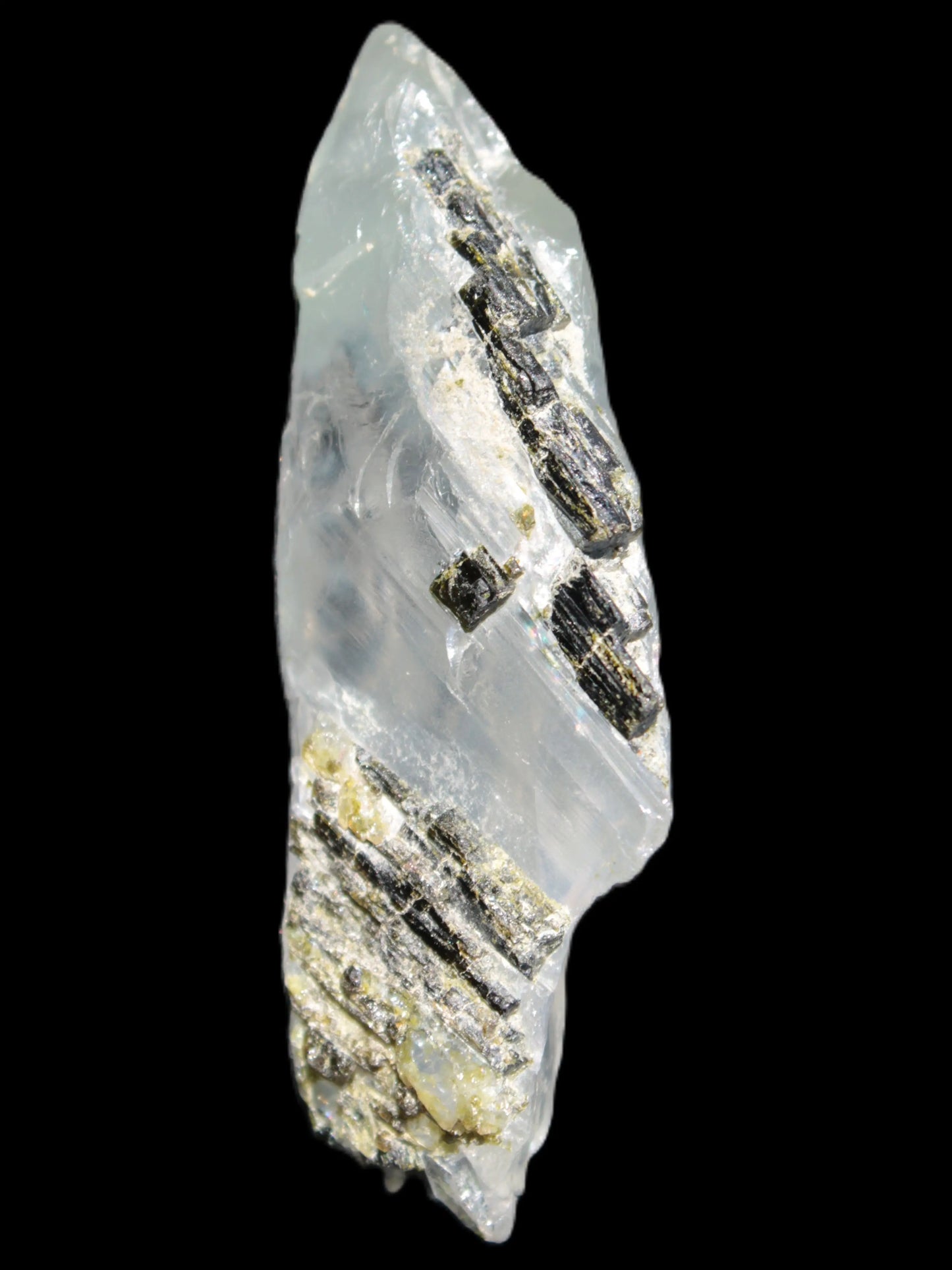 Clear Quartz with Green Tourmaline 34.8g Rocks and Things