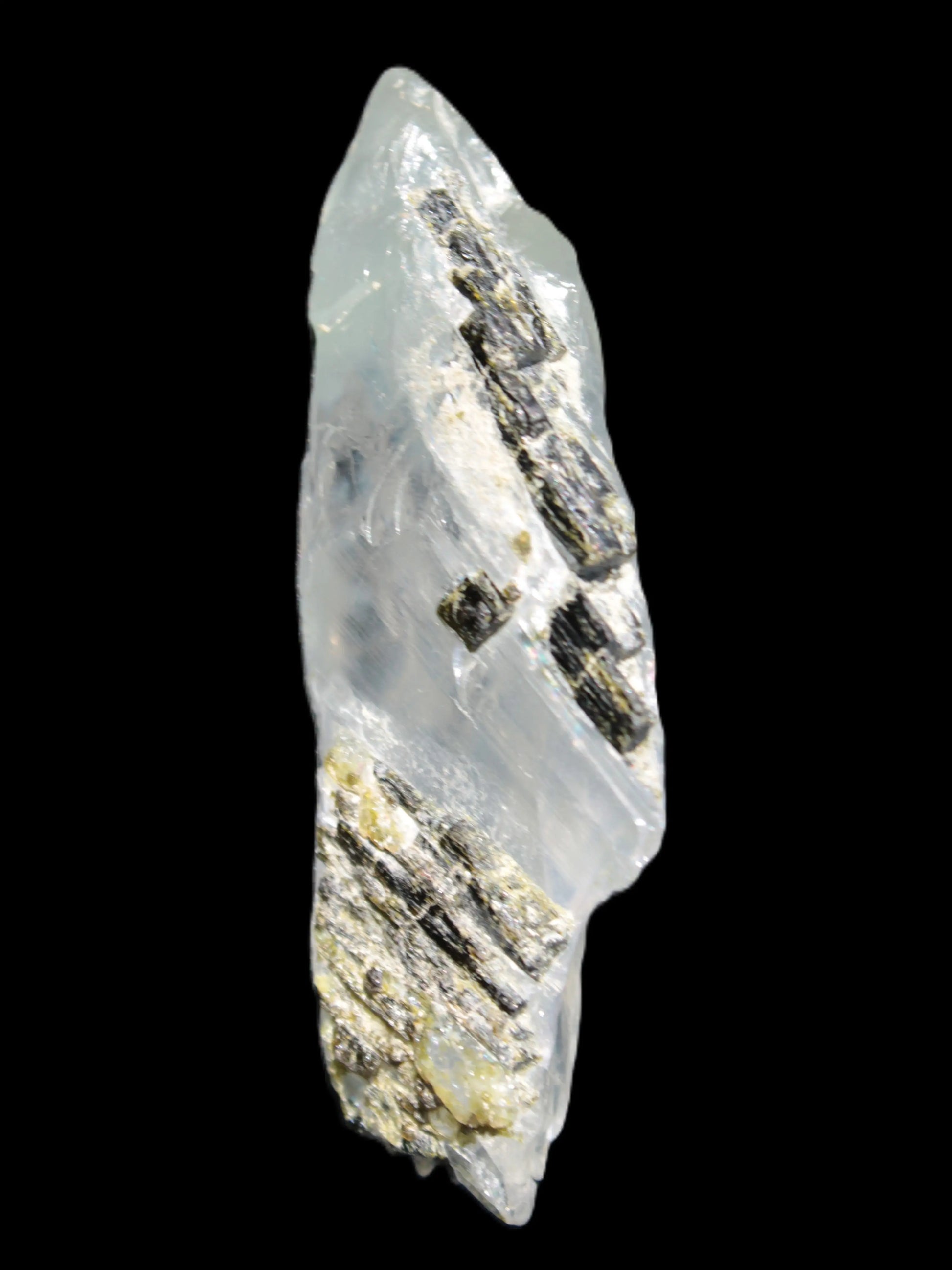 Clear Quartz with Green Tourmaline 34.8g Rocks and Things