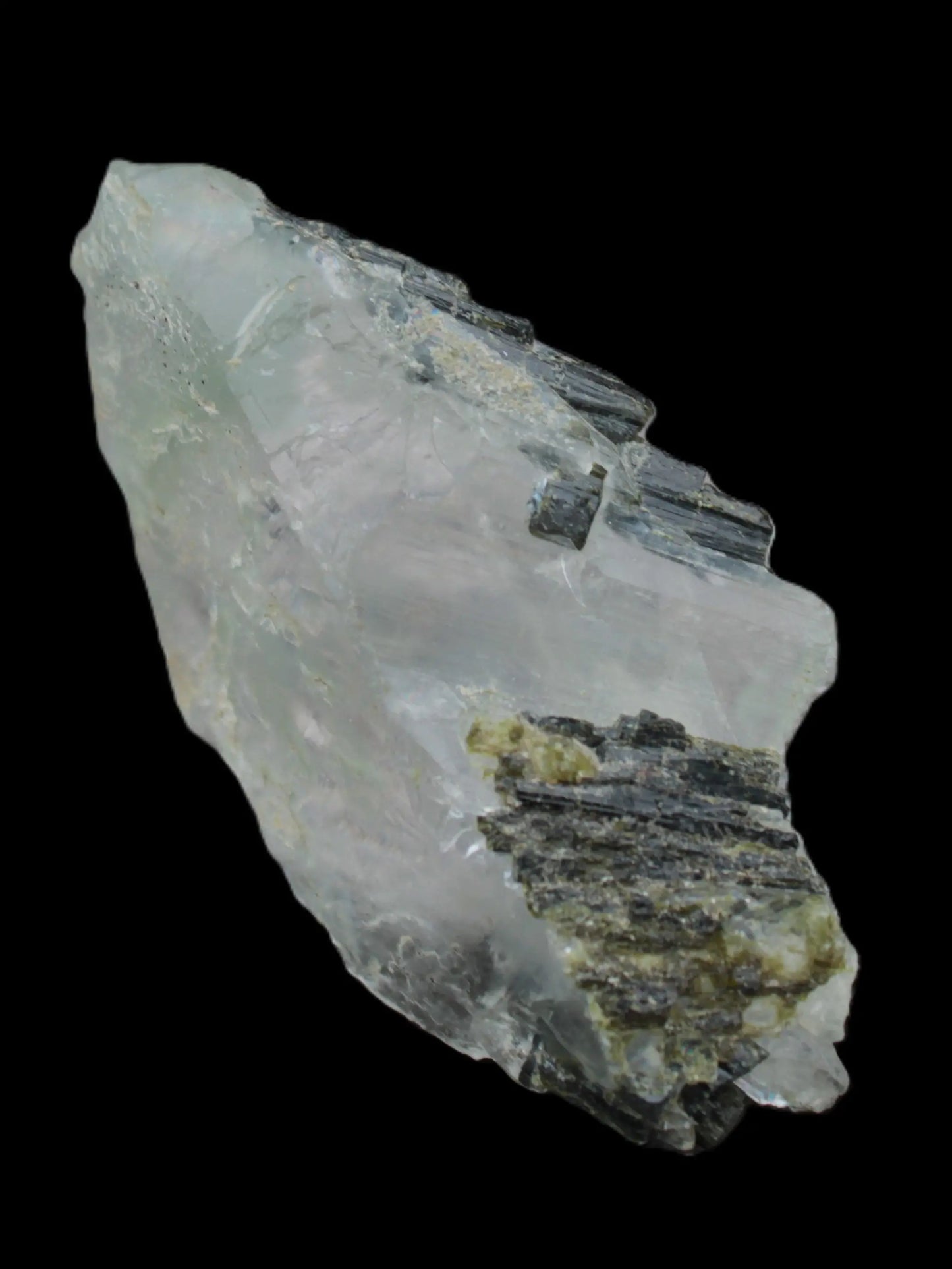 Clear Quartz with Green Tourmaline 34.8g Rocks and Things