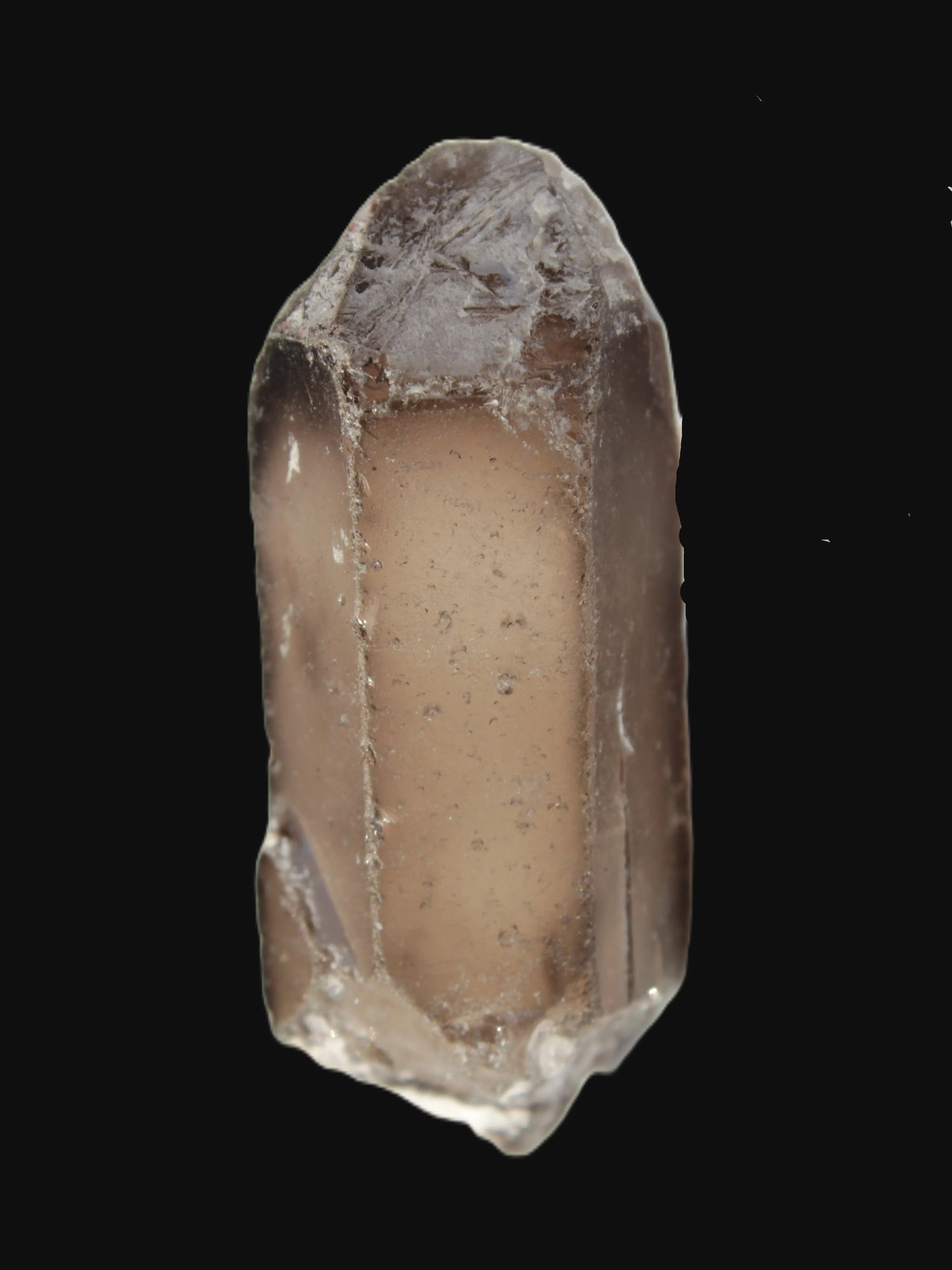Clear Smoky Quartz double terminated crystal 47mm 120.5ct 24.1g Rocks and Things Store