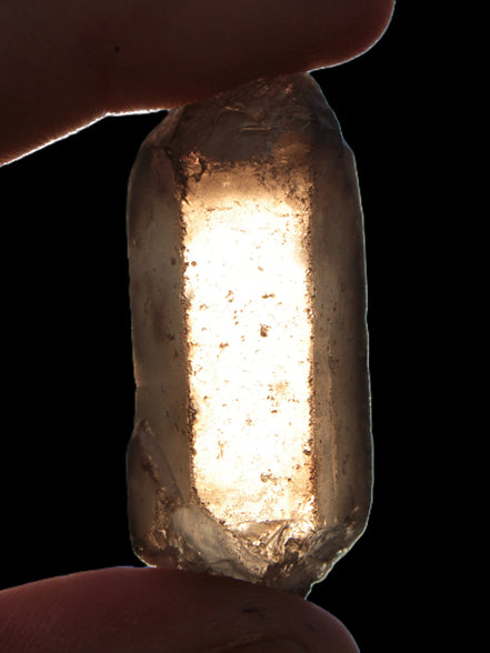 Clear Smoky Quartz double terminated crystal 47mm 120.5ct 24.1g Rocks and Things Store