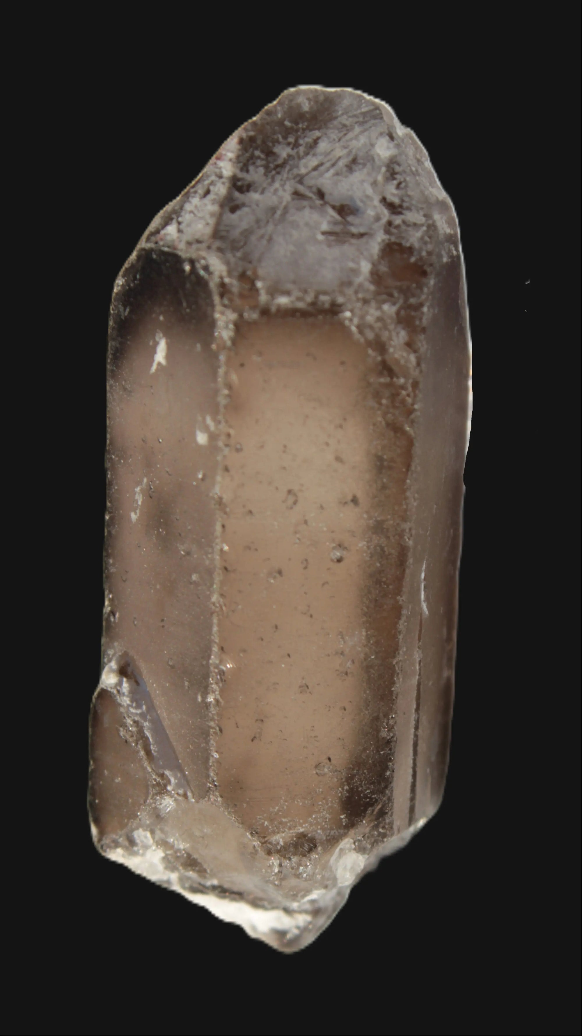 Clear Smoky Quartz double terminated crystal 47mm 120.5ct 24.1g Rocks and Things Store