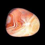 Crazy Lace Silk Banded Agate stone from Madagascar range 44-63g Rocks and Things Store