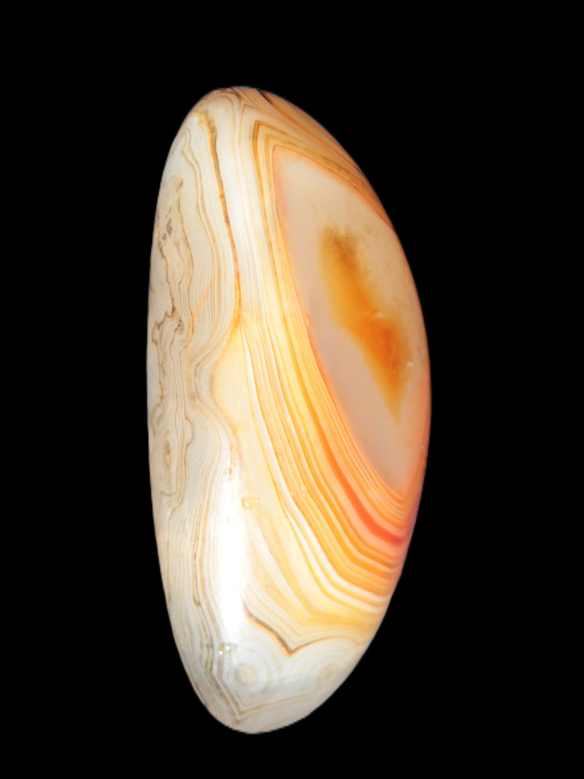 Crazy Lace Silk Banded Agate stone from Madagascar range 44-63g Rocks and Things Store