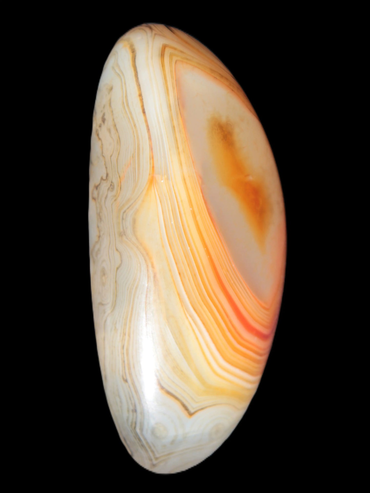 Crazy Lace Silk Banded Agate stone from Madagascar range 44-63g Rocks and Things Store