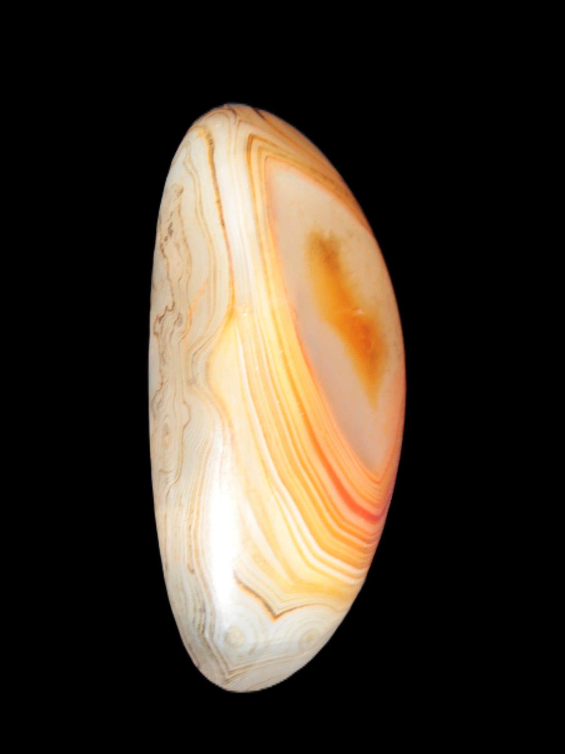 Crazy Lace Silk Banded Agate stone from Madagascar range 44-63g Rocks and Things Store