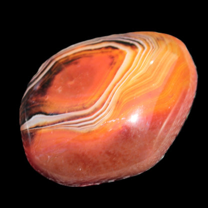 Crazy Lace Silk Banded Agate stone from Madagascar range 44-63g Rocks and Things Store