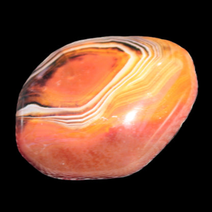 Crazy Lace Silk Banded Agate stone from Madagascar range 44-63g Rocks and Things Store