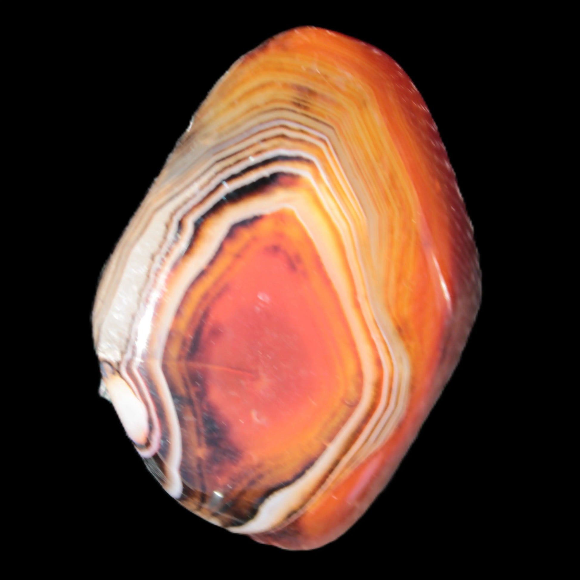 Crazy Lace Silk Banded Agate stone from Madagascar range 44-63g Rocks and Things Store