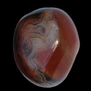 Crazy Lace Silk Banded Agate tumbled stone from Madagascar 60g in sunlight - Rocks and Things Store