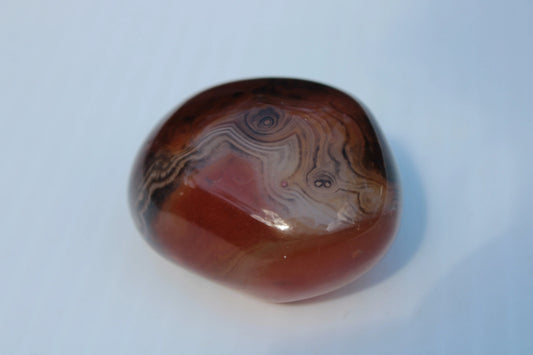 Crazy Lace Silk Banded Agate tumbled stone from Madagascar 60g Rocks and Things