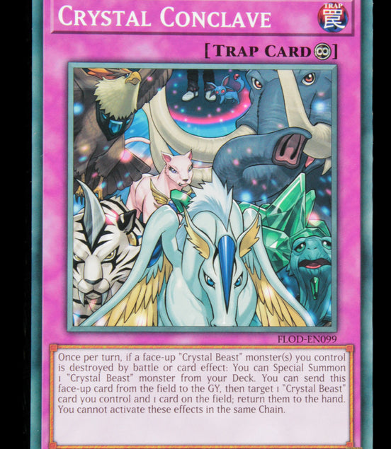 Crystal Conclave common 1st edition YuGiOh card FLOD-EN099 Rocks and Things