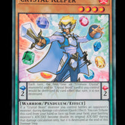 Crystal Keeper common 1st edition YuGiOh card FLOD-EN093 Rocks and Things