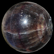 Dark Fluorite sphere 504g Rocks and Things