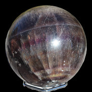 Dark Fluorite sphere 504g Rocks and Things