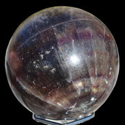 Dark Fluorite sphere 504g Rocks and Things