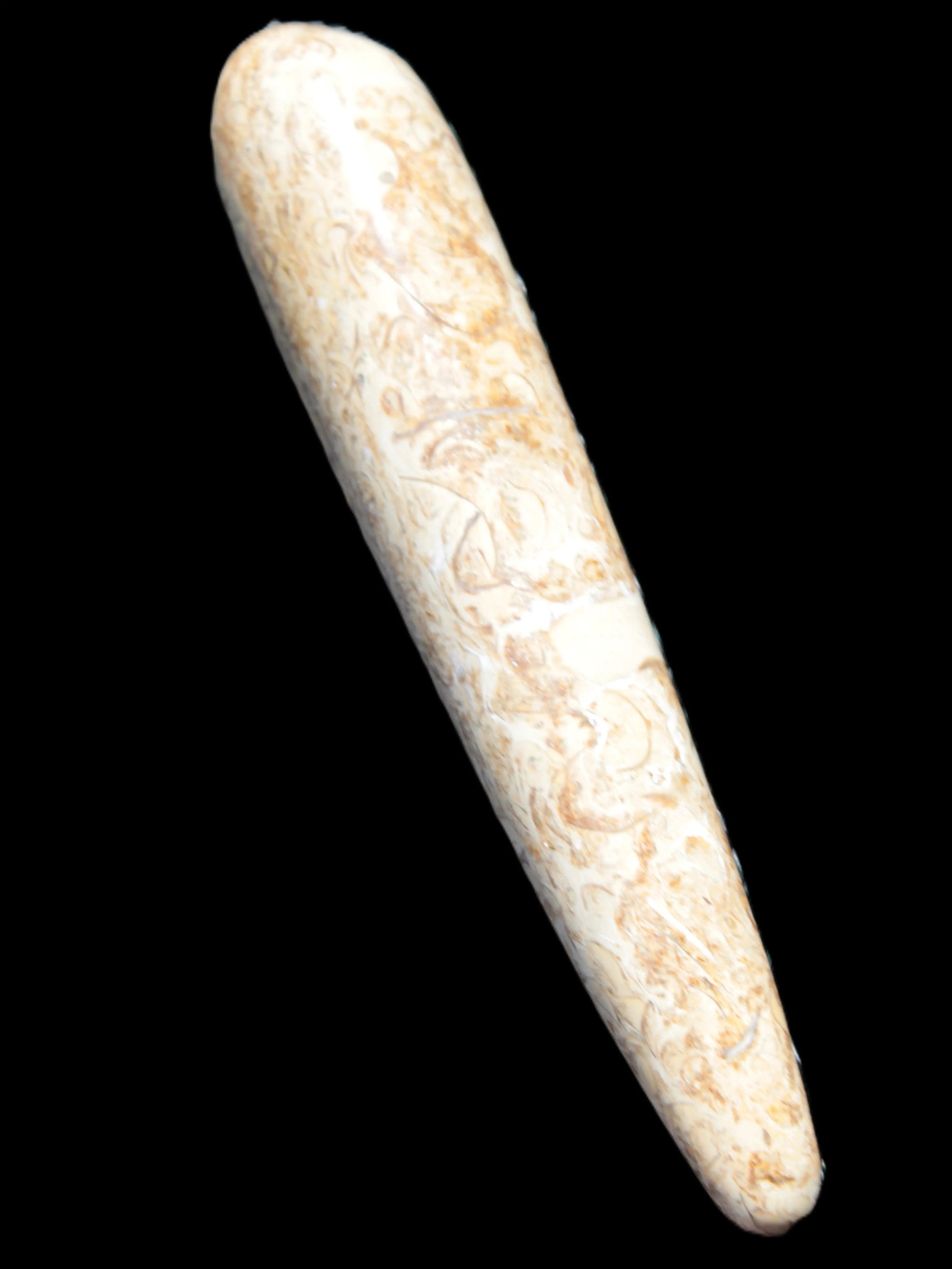Dinosaur Bone Fossil massage wand from Madagascar 140mm 134g Rocks and Things Store