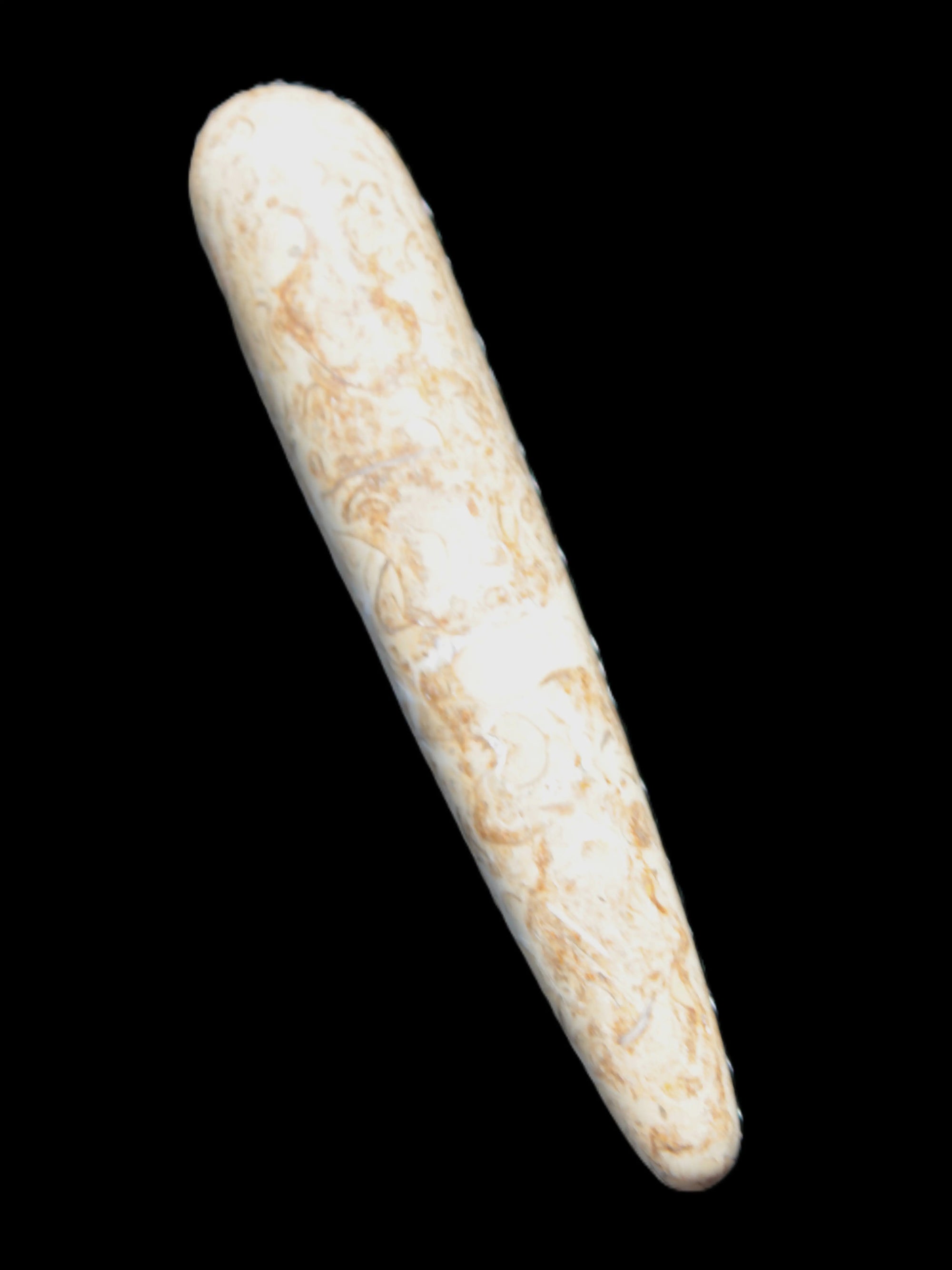 Dinosaur Bone Fossil massage wand from Madagascar 140mm 134g Rocks and Things Store