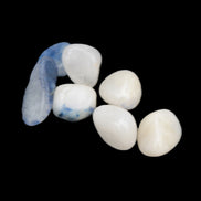 Dumortierite Blue hair Quartz 7 tiny crystals 7-9g Rocks and Things