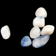 Dumortierite Blue hair Quartz 7 tiny crystals 7-9g Rocks and Things