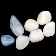 Dumortierite Blue hair Quartz 7 tiny crystals 7-9g Rocks and Things