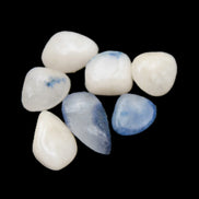 Dumortierite Blue hair Quartz 7 tiny crystals 7-9g Rocks and Things