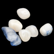 Dumortierite Blue hair Quartz 7 tiny crystals 7-9g Rocks and Things