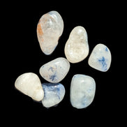 Dumortierite Blue hair Quartz 7 tiny crystals 7-9g Rocks and Things