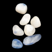 Dumortierite Blue hair Quartz 7 tiny crystals 7-9g Rocks and Things