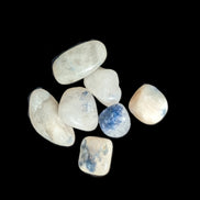Dumortierite Blue hair Quartz 7 tiny crystals 7-9g Rocks and Things