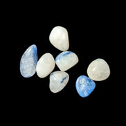 Dumortierite Blue hair Quartz 7 tiny crystals 7-9g Rocks and Things