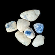 Dumortierite Blue hair Quartz 7 tiny crystals 7-9g Rocks and Things